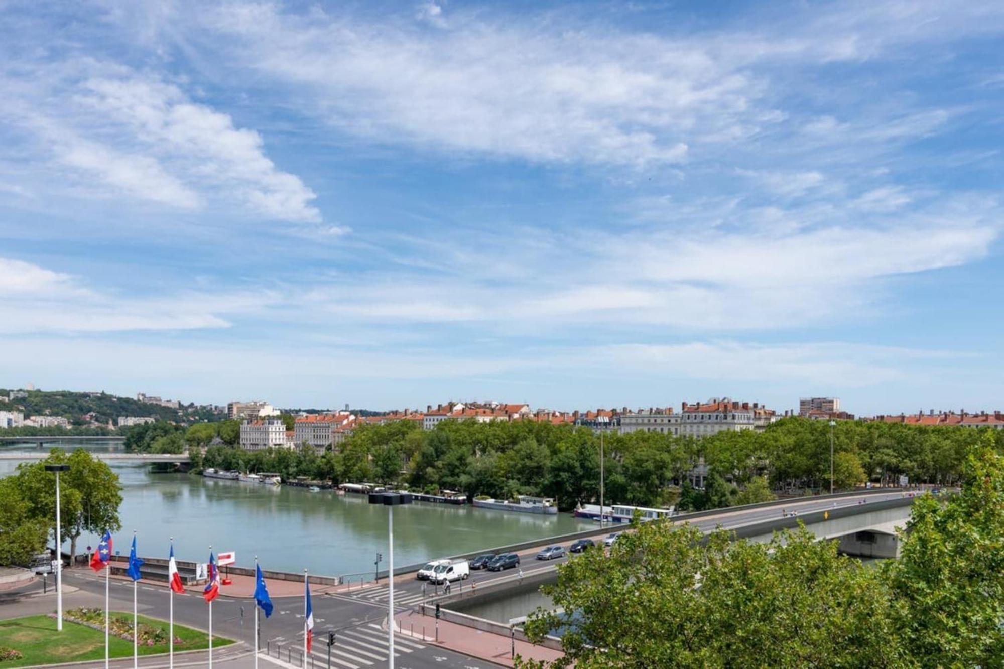 Le Central Rhone 2 - Vue Grandiose - Lyon Kültér fotó